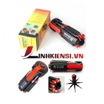 BỘ TÔ VÍT ĐA NĂNG 8 TRONG 1 CÓ ĐÈN LED