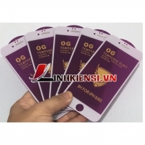 CƯỜNG LỰC IPHONE 6S MÀU TRẮNG LOẠI OG MÀU TÍM