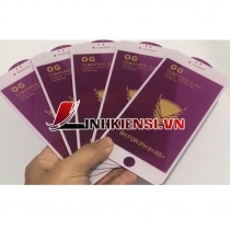 CƯỜNG LỰC IPHONE 6S PLUS MÀU TRẮNG LOẠI OG MÀU TÍM