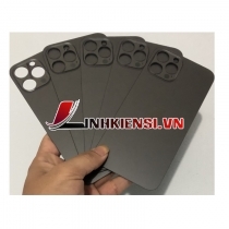 NẮP LƯNG IPHONE 12 PRO MAX MÀU XÁM