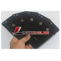 NẮP LƯNG IPHONE 8 KÈM KÍNH CAMERA MÀU ĐEN