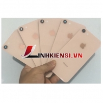 NẮP LƯNG IPHONE 8 KÈM KÍNH CAMERA MÀU HỒNG