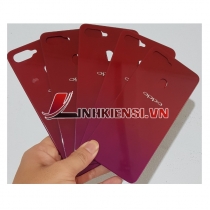 NẮP LƯNG OPPO F9 MÀU ĐỎ KHÔNG KÈM KÍNH CAMERA