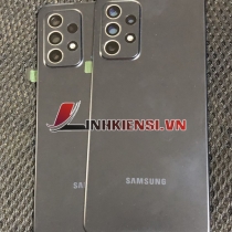 NẮP LƯNG SAMSUNG A52  MÀU ĐEN KÈM KÍNH CAMERA