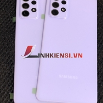 NẮP LƯNG SAMSUNG A72  MÀU TÍM KÈM KÍNH CAMERA