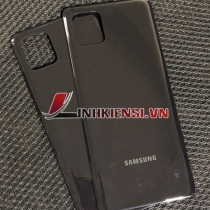 NẮP LƯNG SAMSUNG A91 MÀU ĐEN