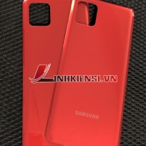 NẮP LƯNG SAMSUNG A91 MÀU ĐỎ
