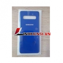 NẮP LƯNG SAMSUNG S10 MÀU XANH