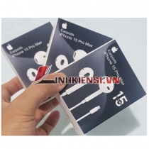 TAI NGHE IPHONE 15 (15 PRO, 15 PRO MAX) KÈM DÂY