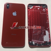 VỎ IPHONE 6S PLUS ĐỘ LÊN IPHONE XS MAX MÀU ĐỎ