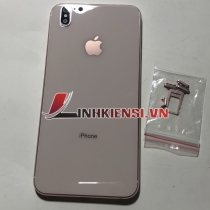 VỎ IPHONE 6S PLUS ĐỘ LÊN IPHONE XS MAX  MÀU HỒNG