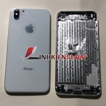 VỎ IPHONE 6S PLUS ĐỘ LÊN IPHONE XS MAX  MÀU TRẮNG