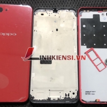 VỎ OPPO A3S CHỌT SIM DƯỚI MÀU ĐỎ (KÈM KHAY SIM, KÍNH CAMERA)